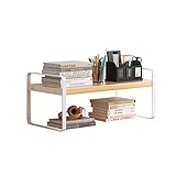 Tragbares Eisen-Kunst-Bücherregal – Desktop-Aufbewahrungsregal, kleines Bücherregal & CD-Regal, 30 cm, einlagig, für Zuhause und Büro, stilvolle platzsparende Lösung