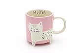 Winkee - Cute Animal Kaffeetassen I Die süße Kaffee-Tasse & Tee-Becher in groß I XXL Tasse ca. 450 ml I Cute Coffee Mug