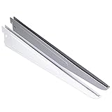 REGALTRÄGER FÜR WANDSCHIENEN 10 TRÄGER 370 mm 2-reihig Weiß Regalsystem Regalhalter Regal Regalwinkel Regalbodenträger Metall