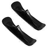 MOTHNUR Outdoor Scooter Schlitten Aufsatz Langlebiger Pe Schneespielzeug Scooter und Ski für Widerstandsfähig für Garten und Piste