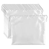 JIHUOO 6 Stück 40 x 50 cm Satin Staubdichte Beutel für Handtaschen Geldbörse Aufbewahrung Kordelzug Taschen Geldbörse Staubschutz Taschen Staubdichte Aufbewahrung Schuhbeutel Reise Aufbewahrungstasche