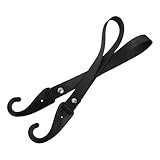 VALICLUD 2 Stück Motorradhelm Befestigungsgurte mit Haken Universell Kompatibel Robustes PP Material ohne Bohren Praktische Lenker Helmhalterung für Schlüssel und Zubehör