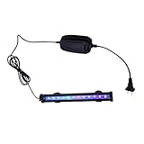 LED-Beleuchtung für Aquarium – Aquarium LED Recifal Reef | Wasserdicht aus Acrylglasrohr | Wasserdichtes Licht für Süß-, Salzwasser-Aquarien | Betta-Fischwannen und Terrarien