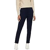 Vero Moda Damen VMMAYA Mr Loose Solid Pant Noos Hose, Blau (Night Sky Night Sky), M/34