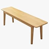 Essbank aus Holz mit abgerundeten Ecken, stabil und stabil, 80 cm lang, ideal für Wohnzimmer, Esszimmer, Flur und Schlafzimmer
