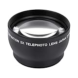 52 mm 2-fache Vergrößerung, HD-Tele-Konverter, Teleobjektiv für 52-mm-Kameras