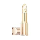 Thermoaktiver Lip Balm,Lippenstift 24 Stunden Halt,Farbwechselnder Lippenstift für Damen,PH-Lippenstift mit Farbwechseleffekt,Blattgold Lipstick Color-Changing,Feuchtigkeitsspendend Lippenstifte,1PCS