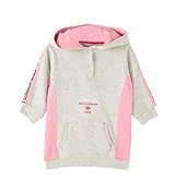 Lee Cooper Baby-Mädchen Vestido Polar de Bebé Kleid, grau, 6 Monate