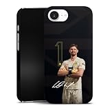 Premium Case kompatibel mit Apple iPhone 16e 2025 Smartphone Handyhülle Schutzhülle matt Gregor Kobel BVB Borussia Dortmund