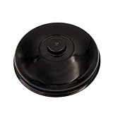 WECK Original Deckel schwarz ⌀ 33,5cm aus Kunststoff für Einkochautomaten WAT 24 & 25 | Passgenauer Deckel für sicheres Einkochen & optimale Dampfregulation