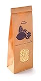 100 g Zitronen-Räuchermehl, ideal zum Räuchern von Fleisch und Fisch. Entwickelt für: Räuchern von Lebensmitteln und zur Verbesserung von Aromen.