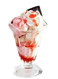 Topkapi 250.872 – 6 Stück Eisbecher Chicago, Dessertschale, Cocktail Gläser, Ice Cream Sundae, 23,5 cl, H 13 cm