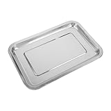 OUNONA Backblech Robustes Serviertablett Für Gemüse Und Gesund Und Langlebig Für Gastronomie Leicht Zu Reinigen Und Spülmaschinenfest