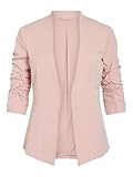 Vila Damen Viher New 3/4 Blazer/Su-noos Blazer, Rosa (Misty Rose) ,XXL