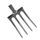 Cryfokt Starke Spatengabel aus Karbonstahl für den Industriellen Einsatz (4 Zinken)