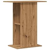 vidaXL Aquariumständer Artisan-Eiche 36x60,5x72,5 cm Holzwerkstoff, Aquarienschrank, Aquarienunterschrank, Aquarienständer, Aquariumunterschrank