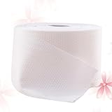 TOVINANNA 75 Stück Baumwoll Reinigungstücher Nass Trocken Weiche Vliesstoff Kosmetiktücher für Empfindliche Haut Vielseitige Gesichtstücher für Zuhause Babys Büro