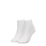 Tommy Hilfiger Damen TH WOMEN CASUAL SHORT SOCK 2P Freizeitsocken,2er Pack|#2per pack Weiß (white 300),35/38