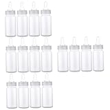 VICASKY 4 Sätze Babyflasche Muttermilchwaage Sirup Muttermilchflaschen Balance Flaschen Behälter Gewürze Babys Klar Spritzer Flaschen Für Neugeborene Milchflasche Für 4 Stück * 4