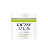 Aktiv Kressesalbe, Kressesalbe gegen Altersflecken, Feuchtigkeitsspendender Kressewirkstoff, Altersflecken Creme für das Gesicht, Wunderwaffe gegen Altersflecken und Pigmentflecken (1pc)