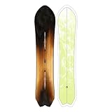 Burton Snowboard Fish 3D Directional Flat Top Graphic Herren – Herren – Größe 161 – Braun