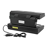 Tnfeeon Gefälschte Rechnungsdetektor -Lügendetektor -Testmaschine Einfach Bequeme Praktische, Stabile Effiziente Geldprüfung (EU -Stecker 220 V)