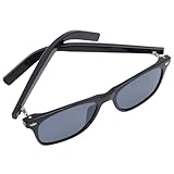 CHICIRIS Intelligente Übersetzungsbrille, Echtzeit-Videoübersetzung in über 100 Sprachen, Intelligente Brille mit Sprachübersetzer (schwarzer Rahmen #11)