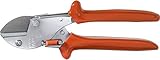 Original LÖWE Profi Amboss Universalschere 5.105 mit antihaftbeschichteter Stahlklinge - kleine vielseitig einsetzbare Schere in Handwerk und Industrie für Holz Kunststoff Gummi Leder PVC