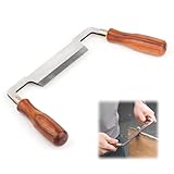 Zeichnen Rasur Werkzeug, Geschmiedetes Zugmesser Gebogenes Zugmesser Entrindungswerkzeug Gebogen Ziehmesser Rindenmesser Klinge Für Holzeinrahmer Holzdreher Und Schnitzer