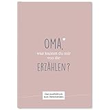Cupcakes & Kisses® Oma was kannst du erzählen I Buch zum ausfüllen I Geschenke für Oma I Tolles Geschenk für deine Oma zum Geburtstag oder Weihnachten