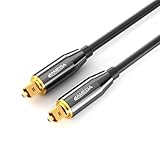 JAMEGA - 5m Toslink Kabel Digitalkabel Premium Qualität | Optisches Kabel Digital Audiokabel LWL DTS SPDIF kompatibel mit Soundbar, Stereoanlage, Heimkino, Heimkino, PS5, PS4, XBOX uvm.