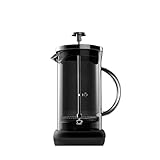 Große Kapazität French Press Kaffeekanne Tragbare Camping Reise Kaffeekanne Home Glaspresse Kaffeekanne Multifunktionale Kaffee Hand Glaskanne Geeignet for Zuhause Reisen und Camping(350ML)