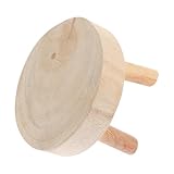 Abaodam Massiver Holz Pflanzenständer Kleiner Hocker Blumentisch für Balkon Garten Innenbereich Langlebiger Natürlicher Blumenhalter mit Minimalistischer Optik Vielseitiger