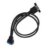 Vaguelly 1 Set USB Adapterkabel Computer Motherboards Verlängerungskabel Für Computer USB 30 Konvertierungskabel Panel Zubehör USB Panel Mount Adapter USB Konvertierungskabel