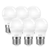 Linkind P45 Golf E27 LED Lampe 7.5W, 60 Watt ersetzt, 806lm 2700K Warmweiß E27 LED Lampe mit 220° Abstrahlwinkel, nicht dimmbar P45/G45 LED Lampe, 6 Stück