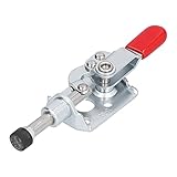 Kniehebelspanner, Schnellspanner mit 40 kg Haltekapazität, Kniehebelspanner aus Edelstahl, Push-Pull-Knebelspanner Rutschfester Horizontaler Schnellspanner-Knebelspanner
