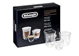 De'Longhi 5513296671 DLSC302 Delonghi Fancy Box Thermogläser, aus Glas, 1 liters , 6er-Set, transparent