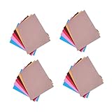 ELAYARD 40 Stück Bunte Selbstklebende Kuverts aus Farbigem Papier Praktische Briefumschläge für Büro Scrapbooking und Persönliche Grüße Einfach zu Verschließen Kreatives Schreibzubehör