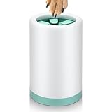 Pfotenreiniger für Hunde, ‎Abnehmbaren Hundepfoten Reiniger, Tragbare Hundepfoten Reiniger, Tragbarer Pfotenpflege Hunde mit Weichen Silikonborsten funktioniert für alle Hundegrößen (Grün)