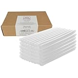 IDEA HOME Heißklebestifte, 200 x 11 mm, transparent, Universal, für Heißklebepistole, ideal für Heimwerker, Handwerk, Freizeit, 50 Stück