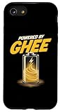 Angetrieben von Ghee Lustige Batterie-Energie Ghee-Liebhaber Hülle für iPhone SE (2020) / 7/8