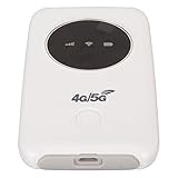 Modem 5G SIM, 4G LTE USB-WLAN-Modem 150 Mbit/s Entsperrter Mobiler 5G-Router Mit SIM-Kartensteckplatz Mobiler LTE-Hotspot Eingebauter 3200 MAh Verbinden Sie Bis zu 10 Geräte