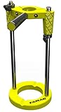 FAMAG Senkvorrichtung 210 mm | runder Fuß | Mobile Halterung aus Aluminium für Bohrmaschinen & Akkuschrauber | kompakt, robust & leicht | Delta-F 1405.210