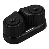 ibasenice 1Pc Seilgriff Sportgeräte Kabelbänder Fitnessstudio Kajak Cam Cleat Boot Cam Cleat Nylon Cam Cleat Cam Cleat Mit Führendem Ring Schwarz