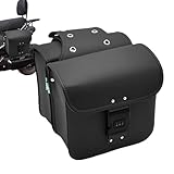 Eventerde Motorrad-Überwurf-Satteltaschen, Motorrad-Satteltasche Mit Aufbewahrung, GroßE KapazitäT Seite Satteltaschen, Motorrad Satteltasche, Motorrad Satteltaschen Im Flip-Top-Design.