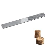 Flache und Halbrunde Holz Raspel, 4 Funktion Holzraspel Hand Datei aus Kohlenstoffstahl, Holzbearbeitung Carving Grobes Werkzeug (1er Pack)