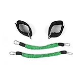 VICASKY Widerstandsband Knöchelband Elastisch Robust für Fitness Training Yoga Krafttraining Geeignet für Männer Frauen und Senioren Tragbar für und Outdoor Workout