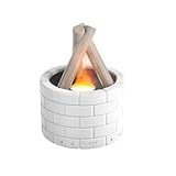 Simulierter Lagerfeuer Aromatherapie Maschine Luftbefeuchter LED Atmosphäre Licht Leise Essential Schlafzimmer Luftbefeuchter Diffusor Öl