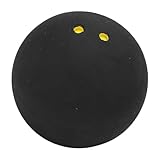 Squashbälle - Squashbälle Double Yellow Dot | Dot-Squashbälle für Anfänger | Racketball-Ball | Gummi-Squashball 38 mm, doppelter gelber Punkt | Professioneller Handballball | Squashschlägerbälle für S