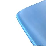 Tim&Tam Spannbetttuch für Kinderbett, Satin, Blau